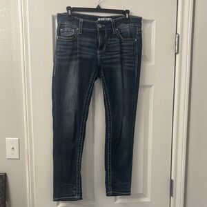 Daytrip Dark Blue Ankle Jeans